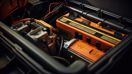 power car batteryの素材