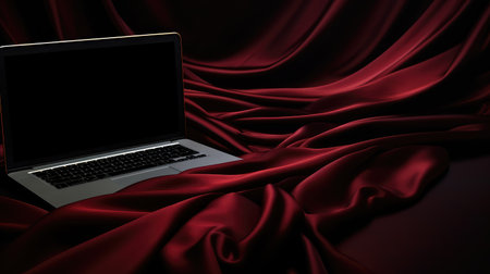 velvet black computerの素材