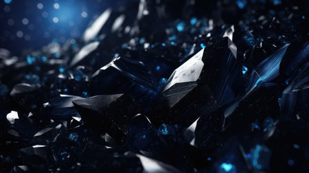 gemstone black obsidianの素材
