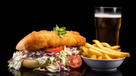 brioche beer battered codの素材