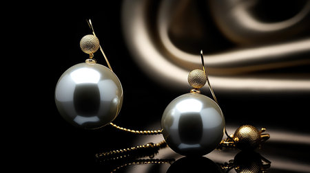 understated black and gold backgroundの素材