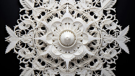craftsmanship cut paper whiteの素材