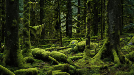 green evergreen textureの素材