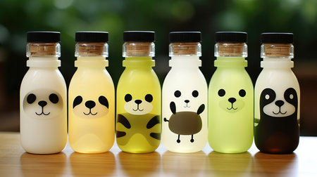 panda cute water bottleの素材