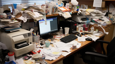 wrappers dentist office deskの素材