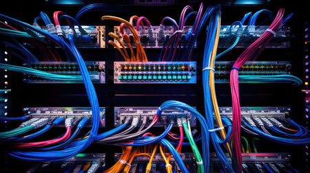 cables data center wiresの素材
