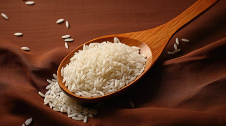 grains dry rice whiteの素材