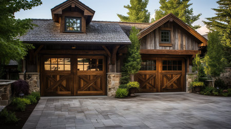 reclaimed custom garage doorsの素材