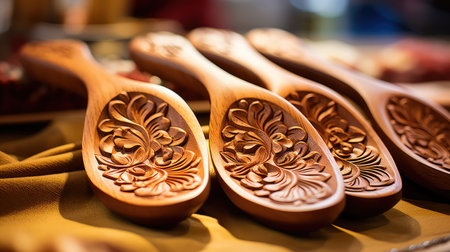 carving wooden spoonsの素材