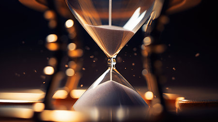 balance empty hour glassの素材