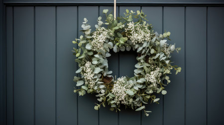 minimalist door wreathの素材