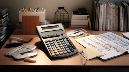 numbers desk calculatorの素材