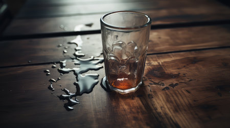 unappetizing dirty water glassの素材