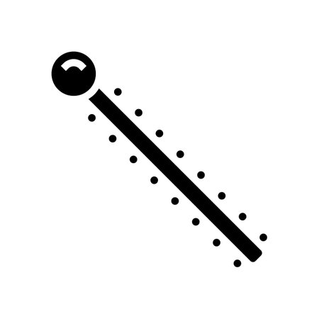 ligature ties orthodontist glyph icon vector illustrationのイラスト素材