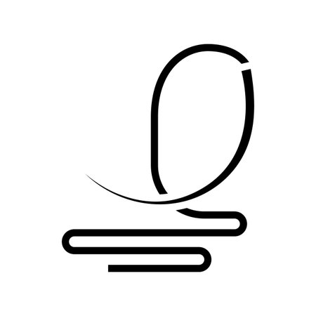 surgical needle thread surgeon glyph icon vector illustrationのイラスト素材