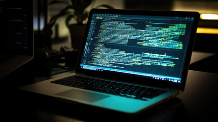 terminal data computer screenの素材