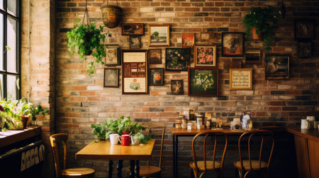 charm cafe wallの素材