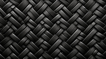 textile black weaveの素材