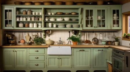 farmhouse kitchen storage
