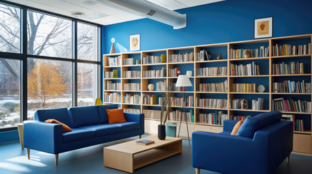 design blue libraryの素材