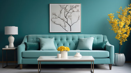 living tiffany blueの素材