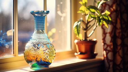 windowsill glass bongの素材