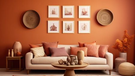 living warm wallの素材