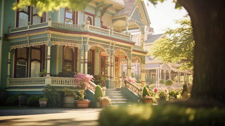 detailing blurred background houseの素材