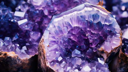 geode purple crystalsの素材