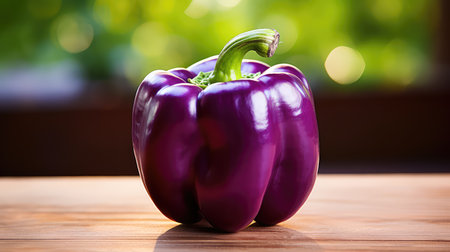 detail purple bell pepperの素材