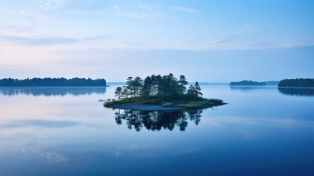 island blue ovalの素材