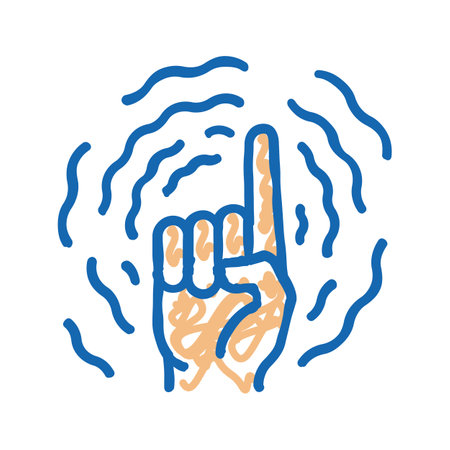 tawhid philosophy icon doodle illustrationのイラスト素材