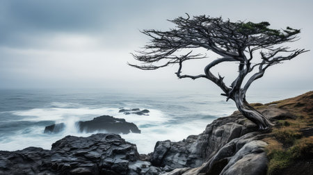 photograph windy treeの素材