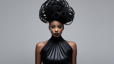 avant black hairstylistの素材