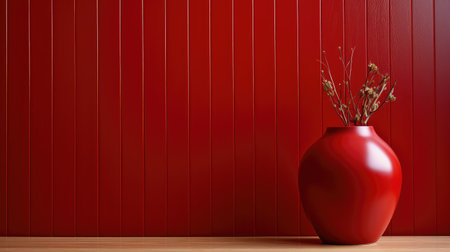 modern red wood backgroundの素材