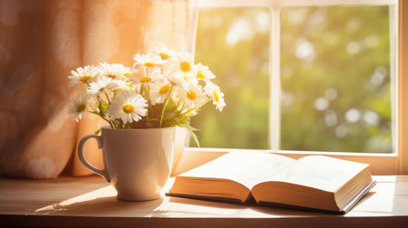 cozy background coffee drink backgroundの素材