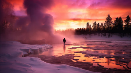 sky boiling water overheadの素材