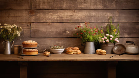 reclaimed wood backdropの素材