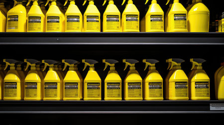 warehouse industrial cleaner bottleの素材