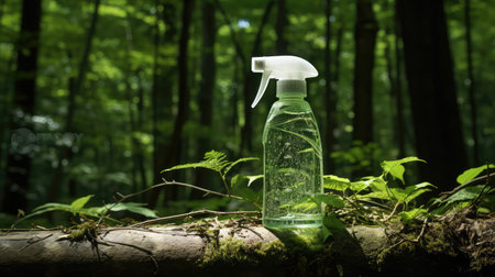 integration spray bottle outlineの素材