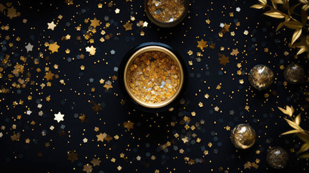 dark gold sprinklesの素材