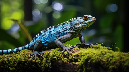 vibrant blue devilの素材