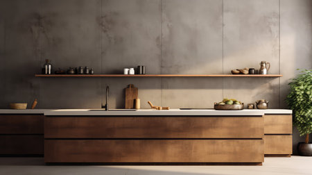 modern concrete wood backgroundの素材