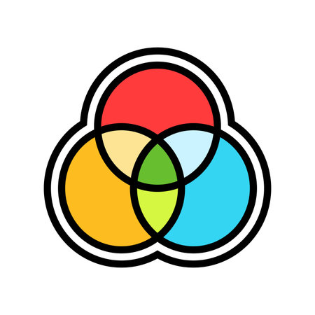 color options color icon vector illustrationのイラスト素材