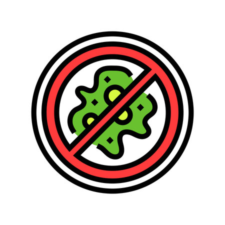 anti bacterial color icon vector illustrationのイラスト素材