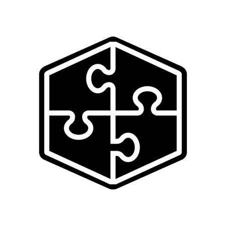 pre assembled glyph icon vector illustrationのイラスト素材