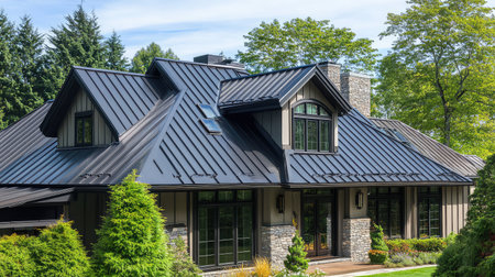 style metal roofingの素材