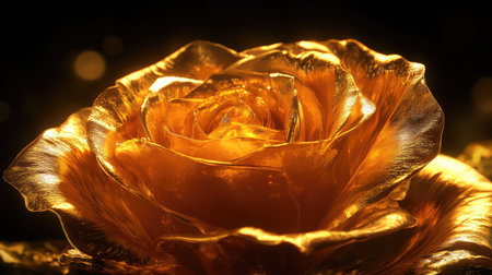 luxury gold roseの素材