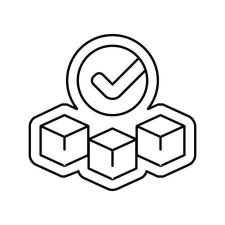 includes accessories line icon vector illustrationのイラスト素材