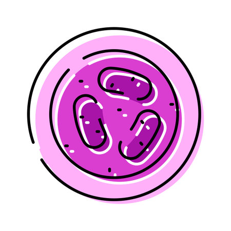 Analyzing bacteria and microbes in a petri dish